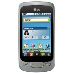 LG Optimus One: Интернет 