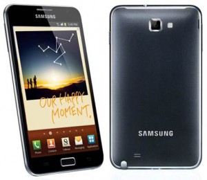 Смартфон Samsung Galaxy Note:  внешность, эргономика