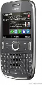 Nokia Asha 302  - внешний вид